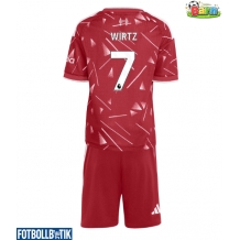 Liverpool Florian Wirtz #7 Hemmatröja Barn 2026-27 Kortärmad (+ Korta byxor)
